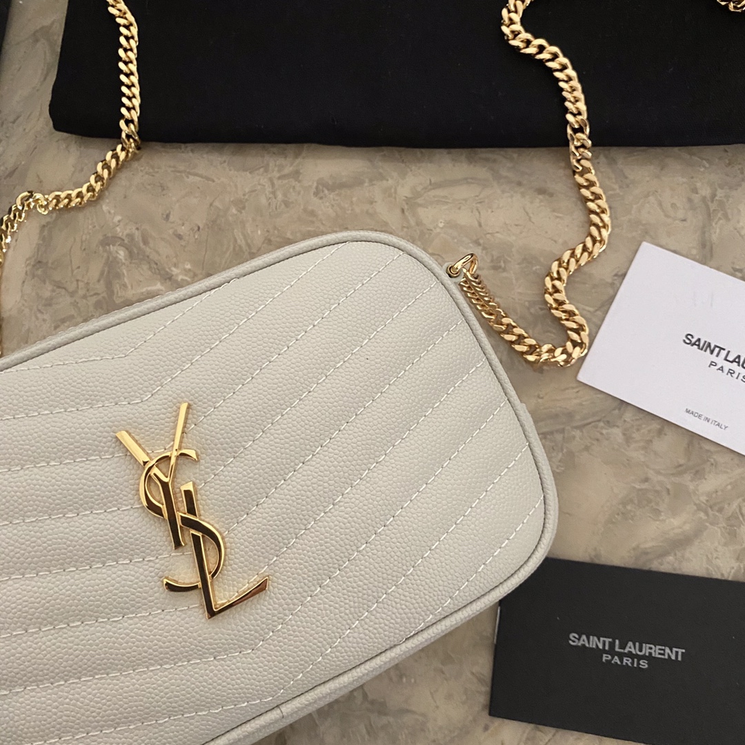 YSL Mini Lou Quilted Leather Camera Bag
