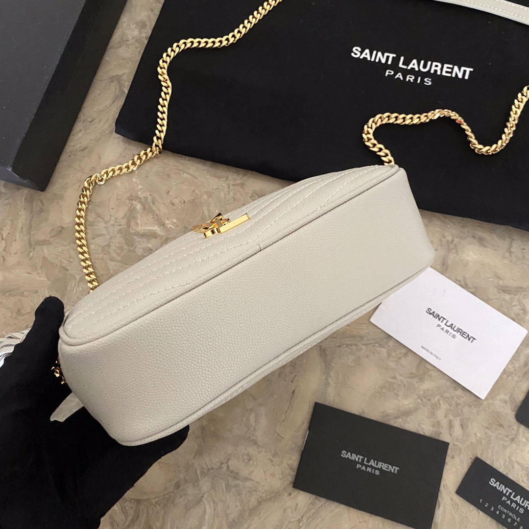 YSL Mini Lou Quilted Leather Camera Bag