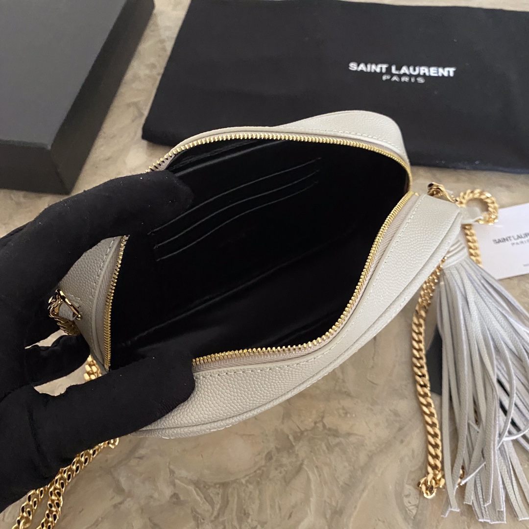 YSL Mini Lou Quilted Leather Camera Bag