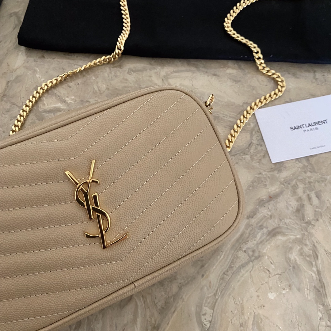 YSL Mini Lou Quilted Leather Camera Bag