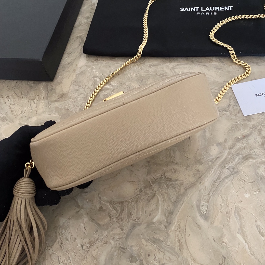 YSL Mini Lou Quilted Leather Camera Bag