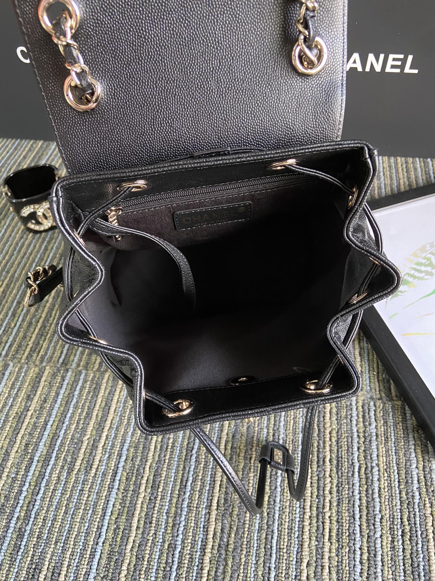 Ch*el ball pattern backpack