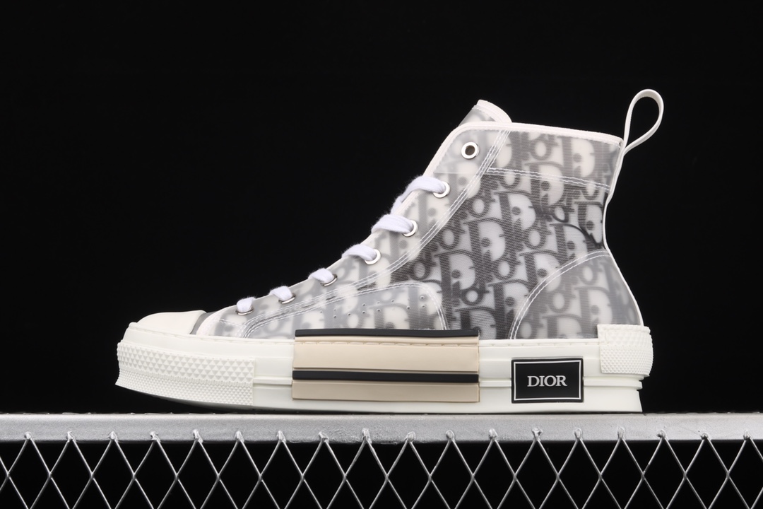D*or b23 oblique high top sneakers kaws