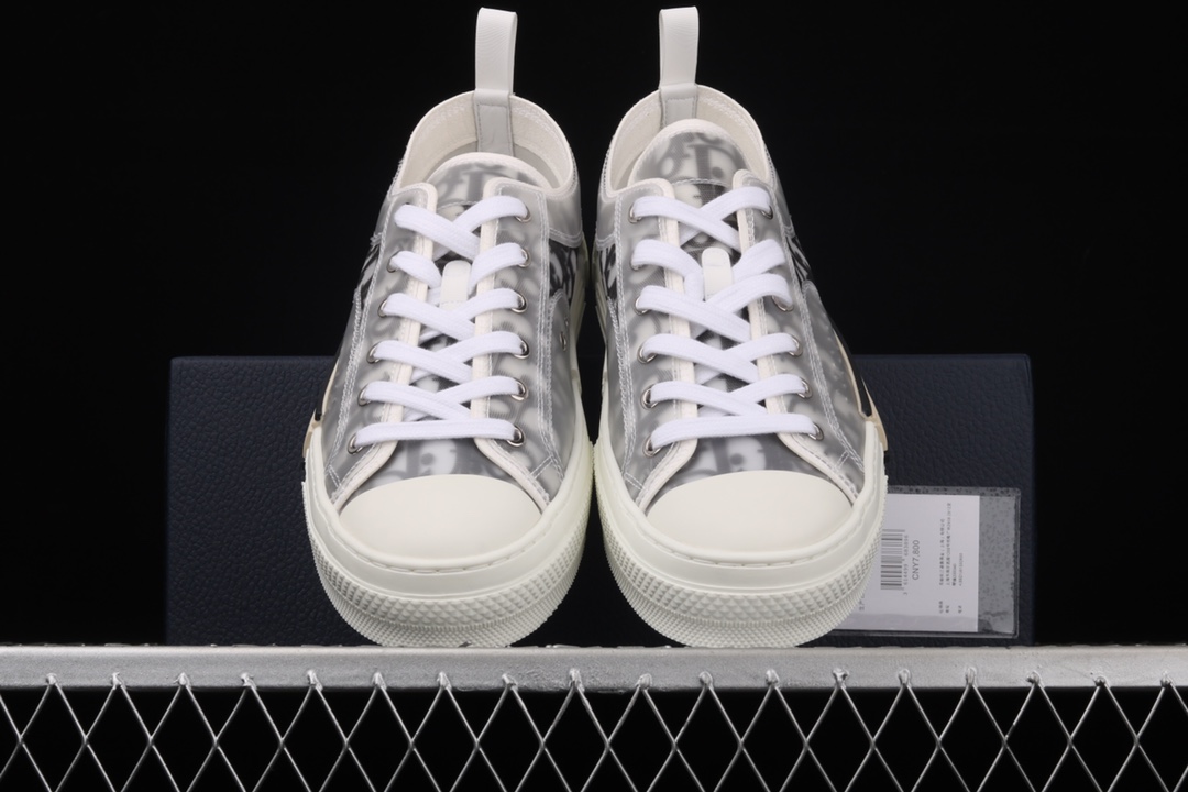 D*or b23 oblique low top sneakers kaws