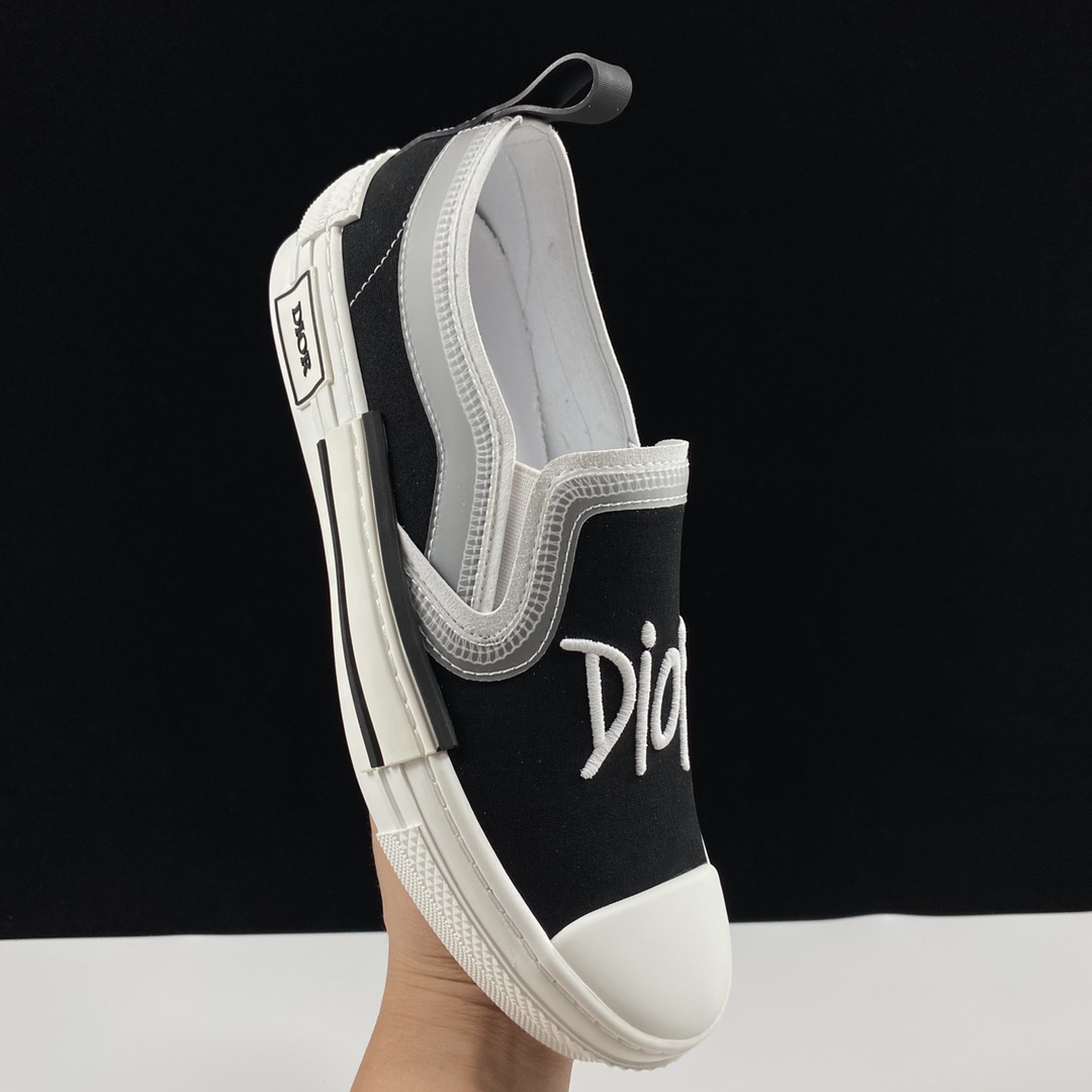 D*or ✖ stussy slip-on low top