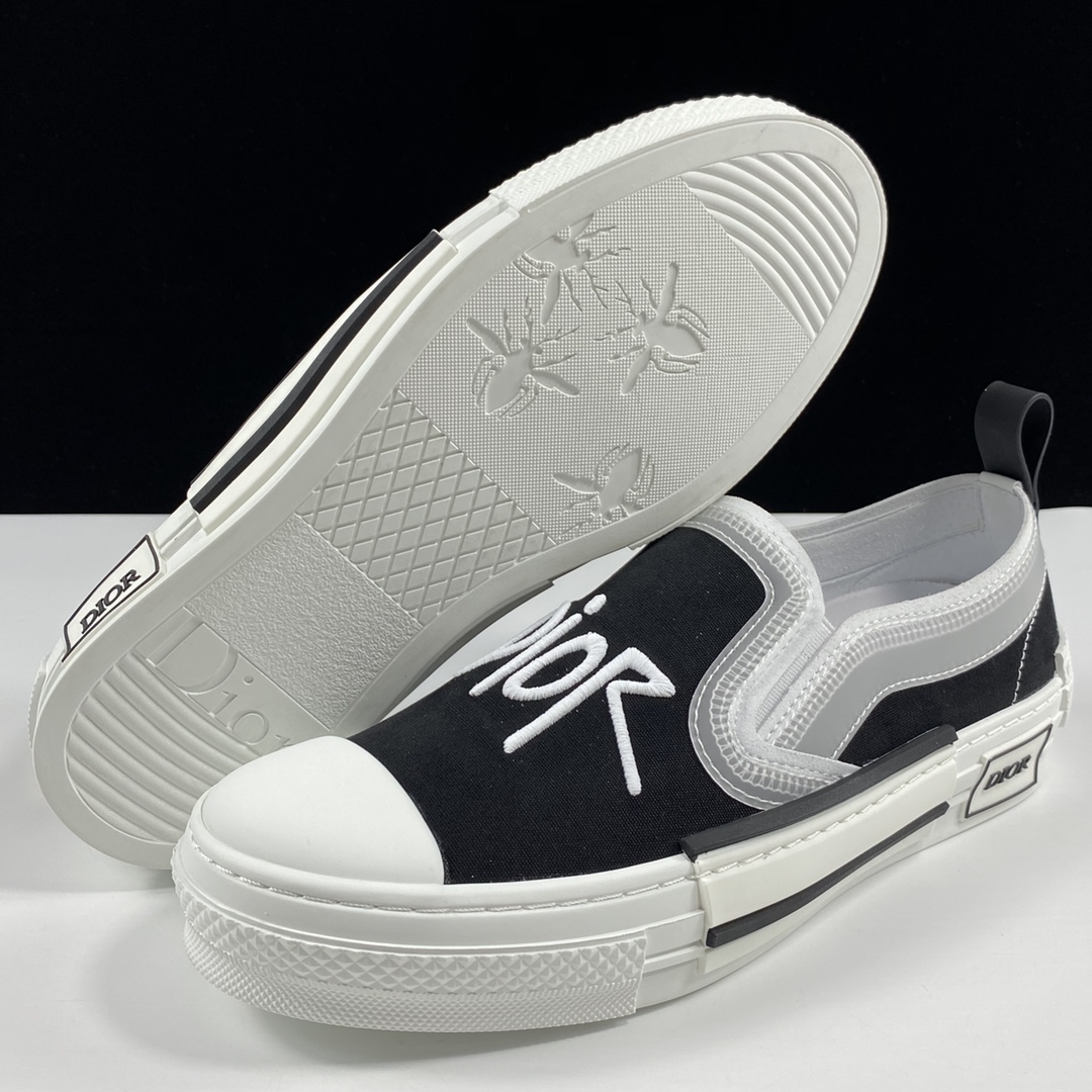 D*or ✖ stussy slip-on low top