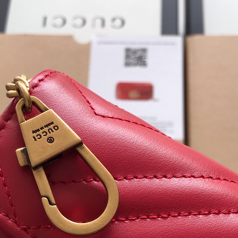 gg marmont matelassé leather S*per mini bag