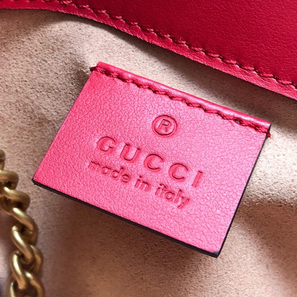 gg marmont matelassé leather S*per mini bag