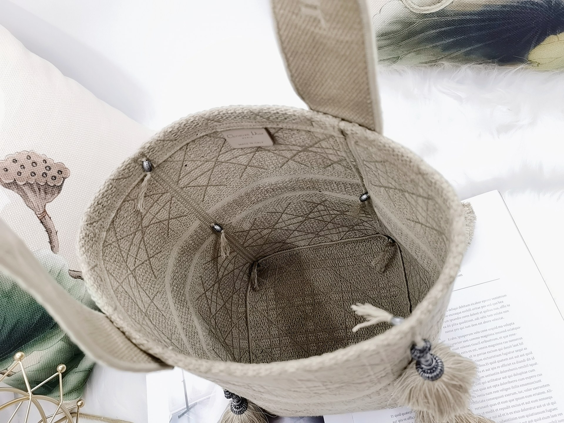 D*or bubble paisley print bucket