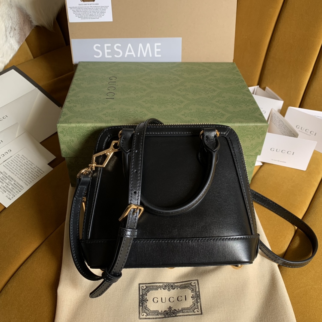 G*u*i horsebit 1955 mini top handle bag