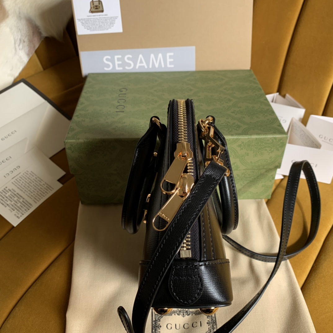 G*u*i horsebit 1955 mini top handle bag