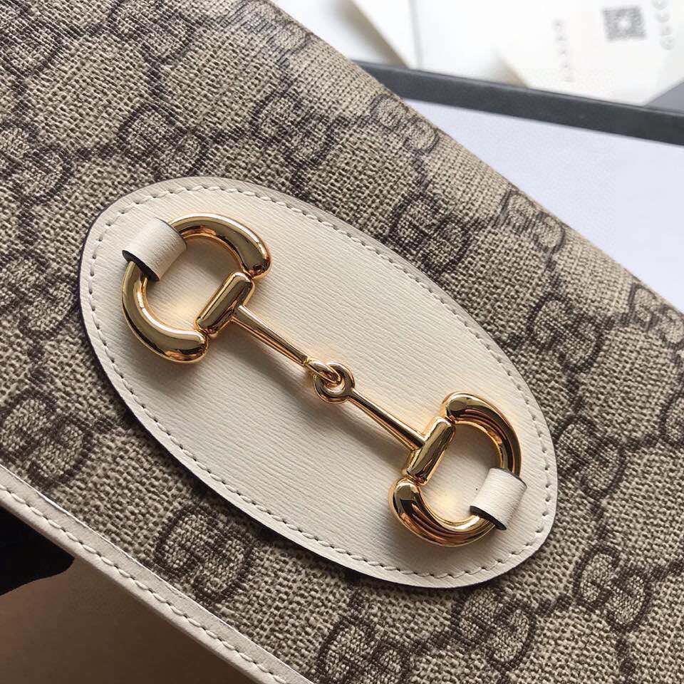 G*u*i horsebit 1955 wallet with chain