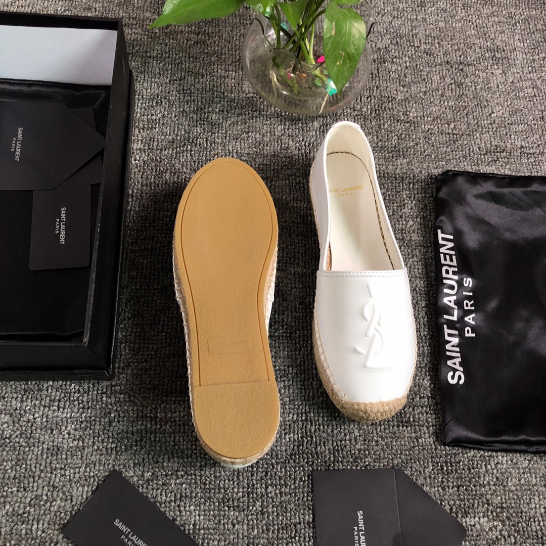 MONOGRAM ESPADRILLES IN METALIZED LAMBSKIN