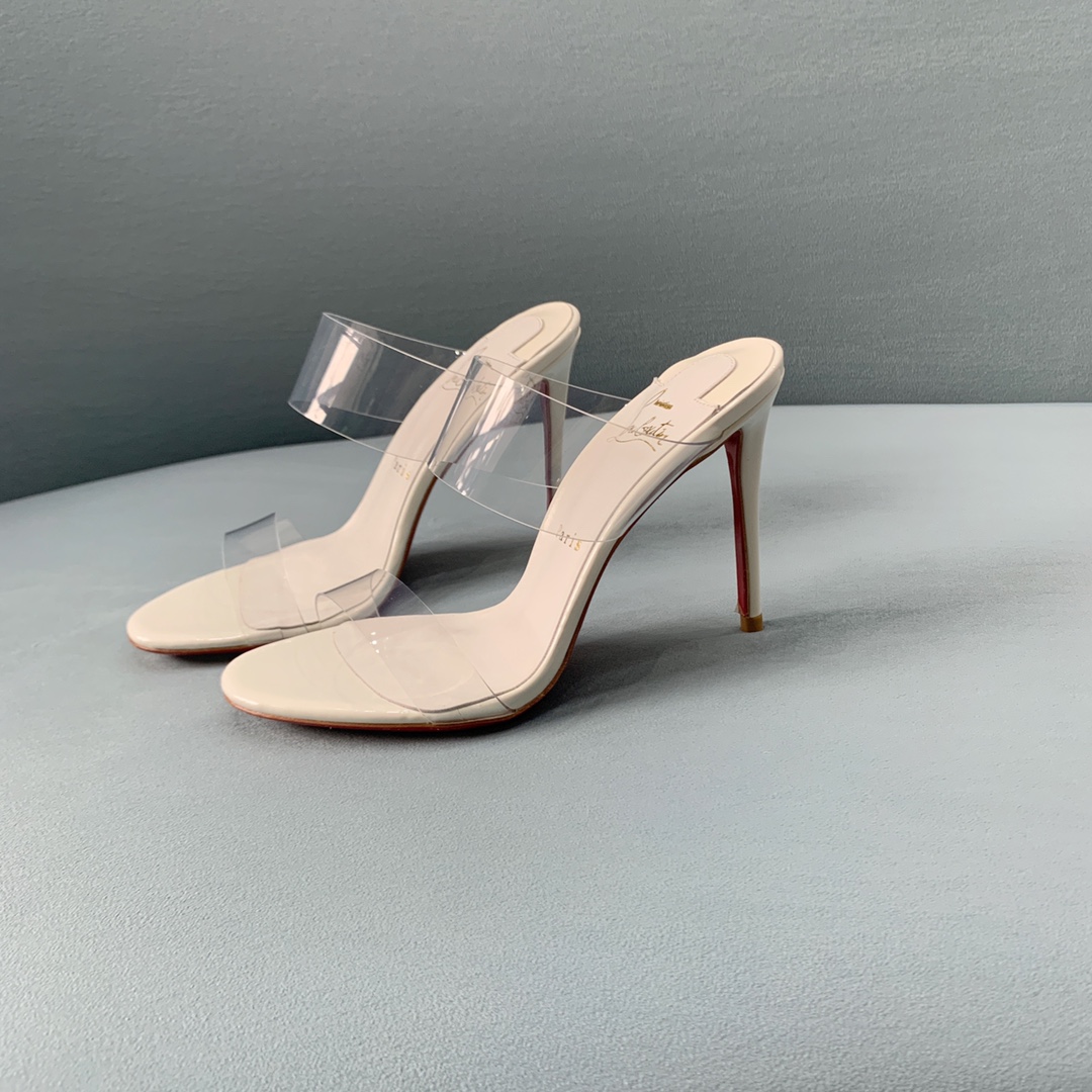 Ch**an louboutin just nothing sandals