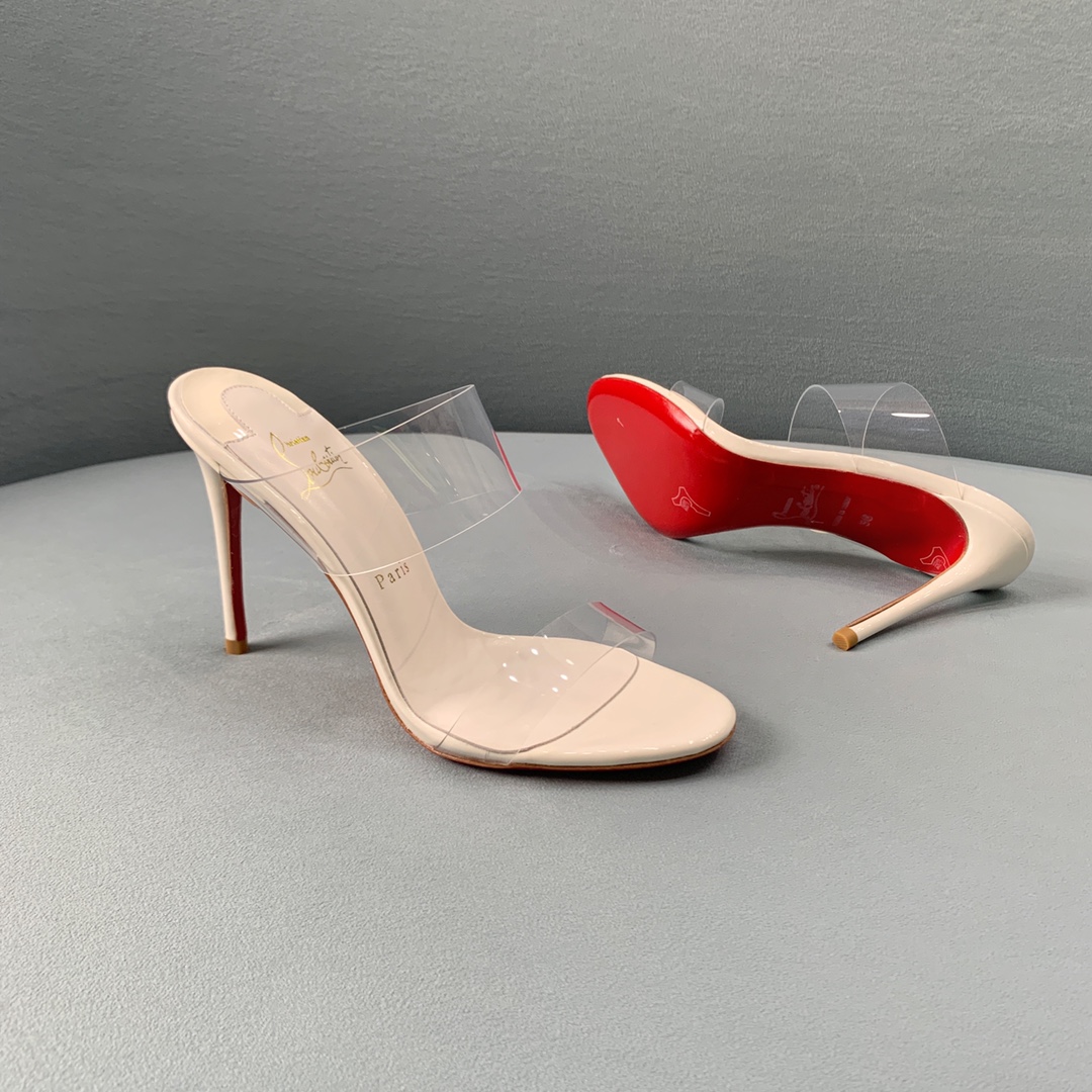Ch**an louboutin just nothing sandals