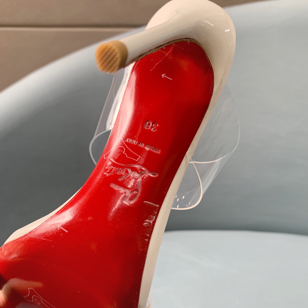 Ch**an louboutin just nothing sandals