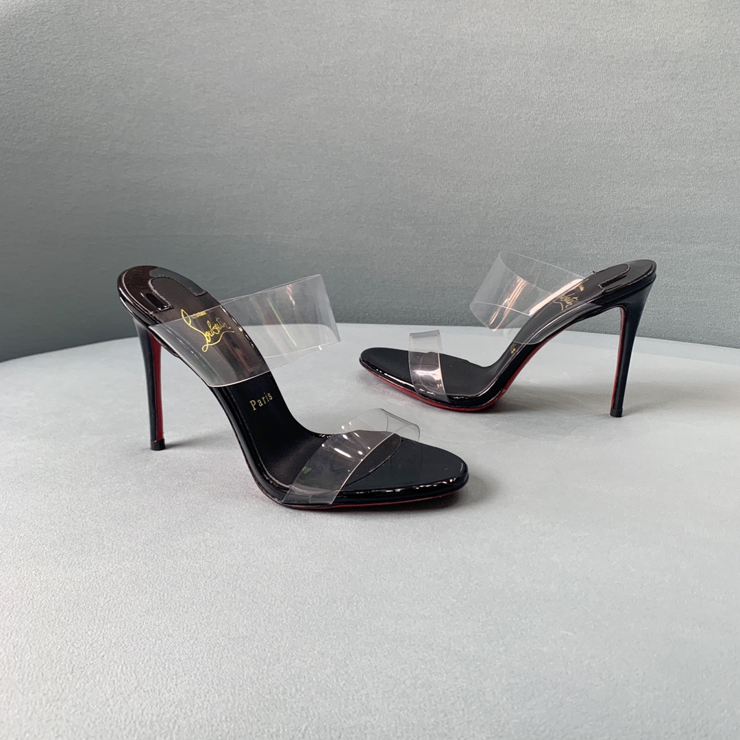 Ch**an louboutin just nothing sandals