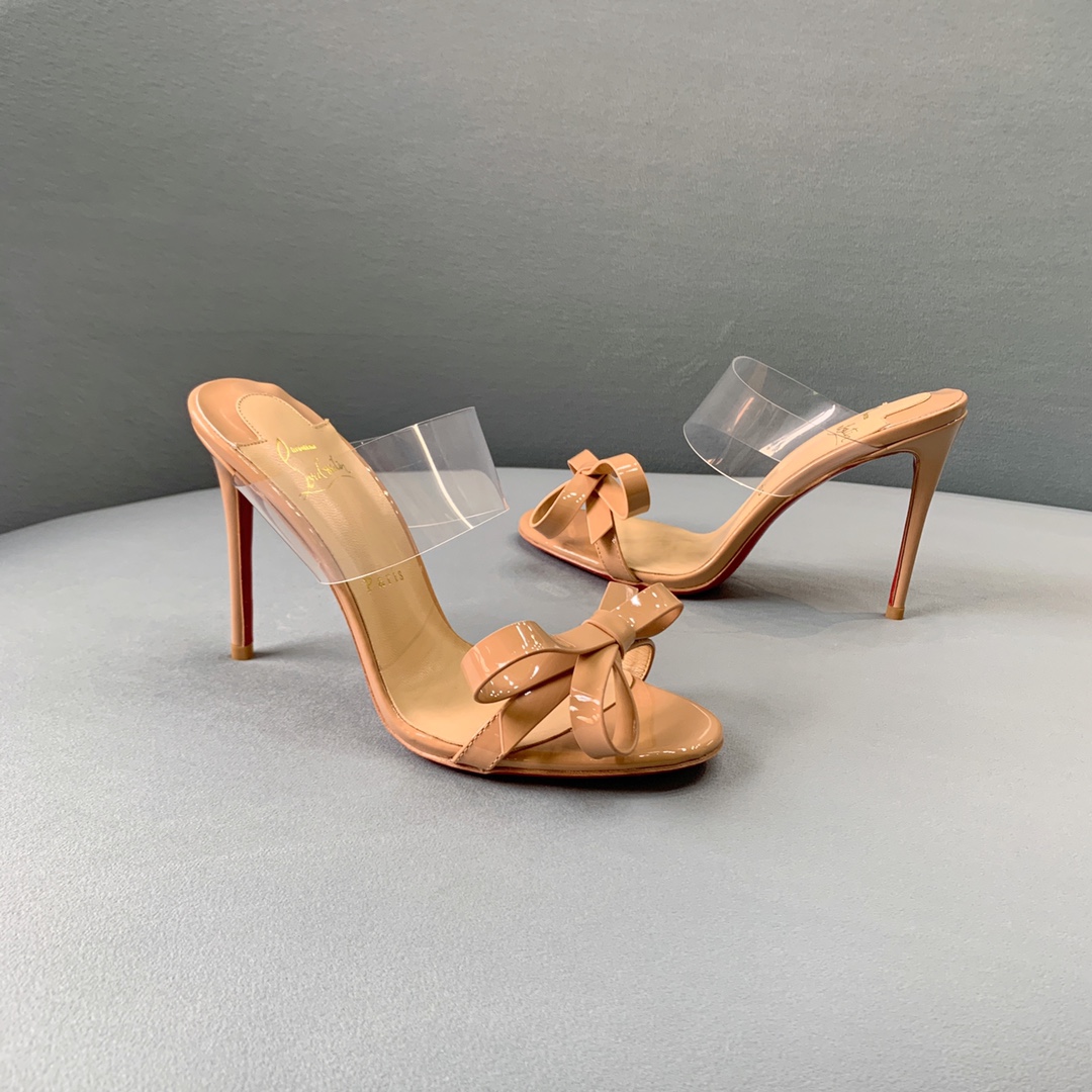 Ch**an louboutin just nothing sandals