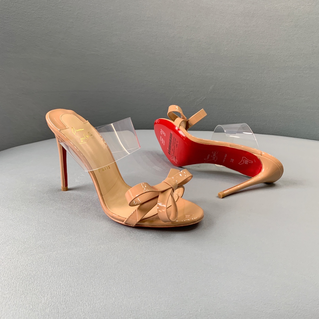 Ch**an louboutin just nothing sandals