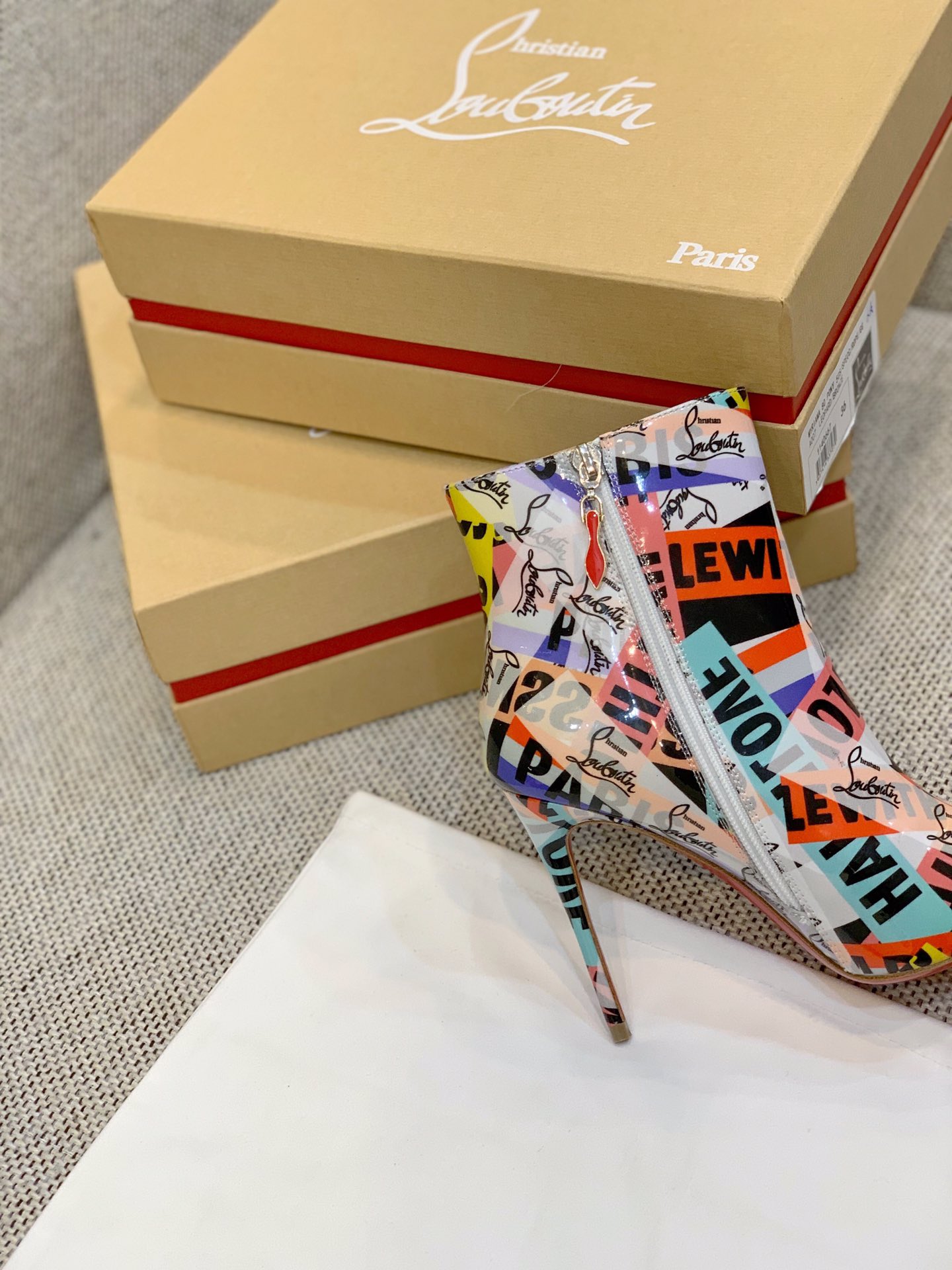 Ch**an louboutin so kate booty boots