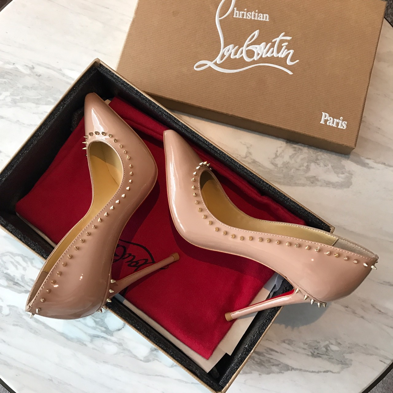 Ch**an louboutin anjalina high heels