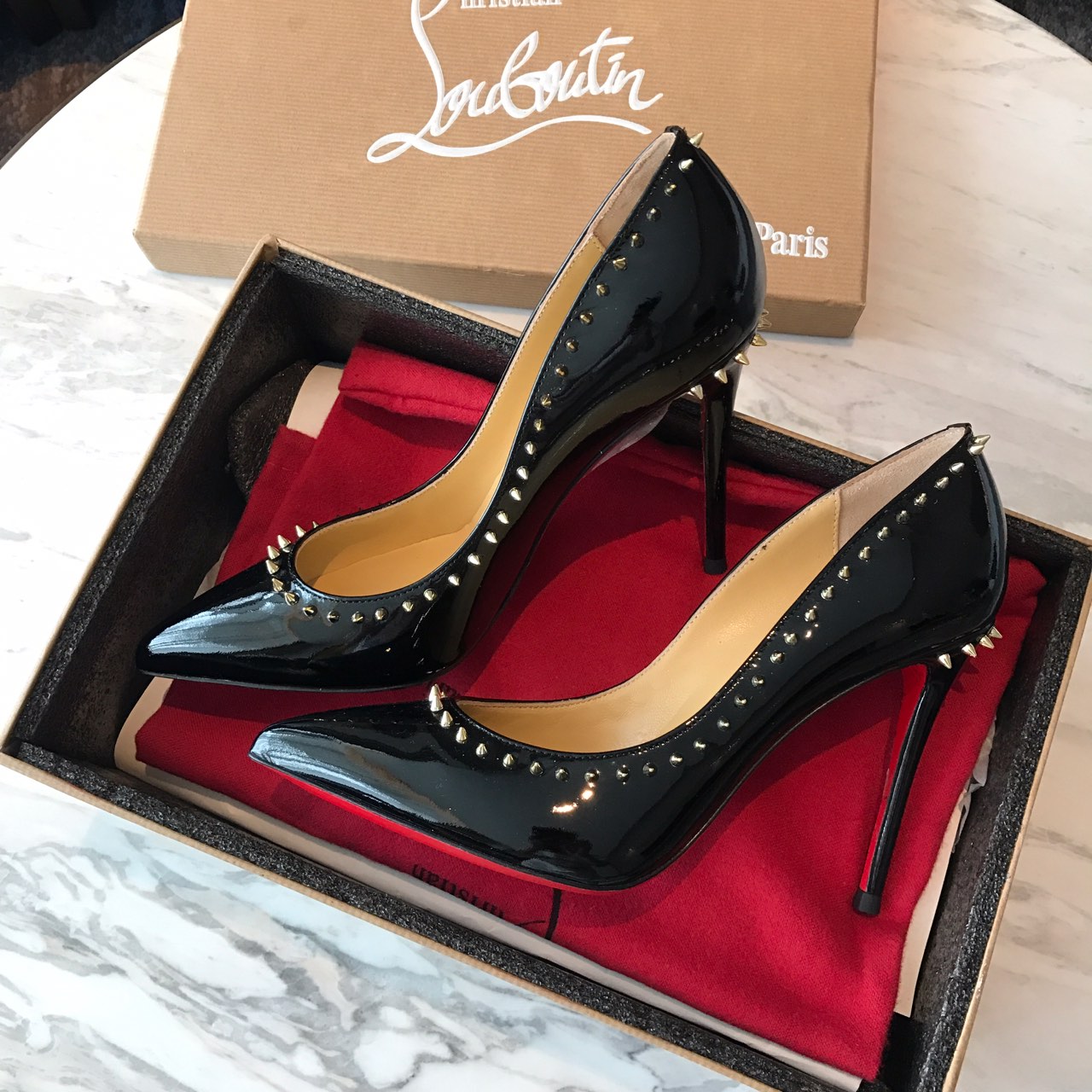Ch**an louboutin anjalina high heels