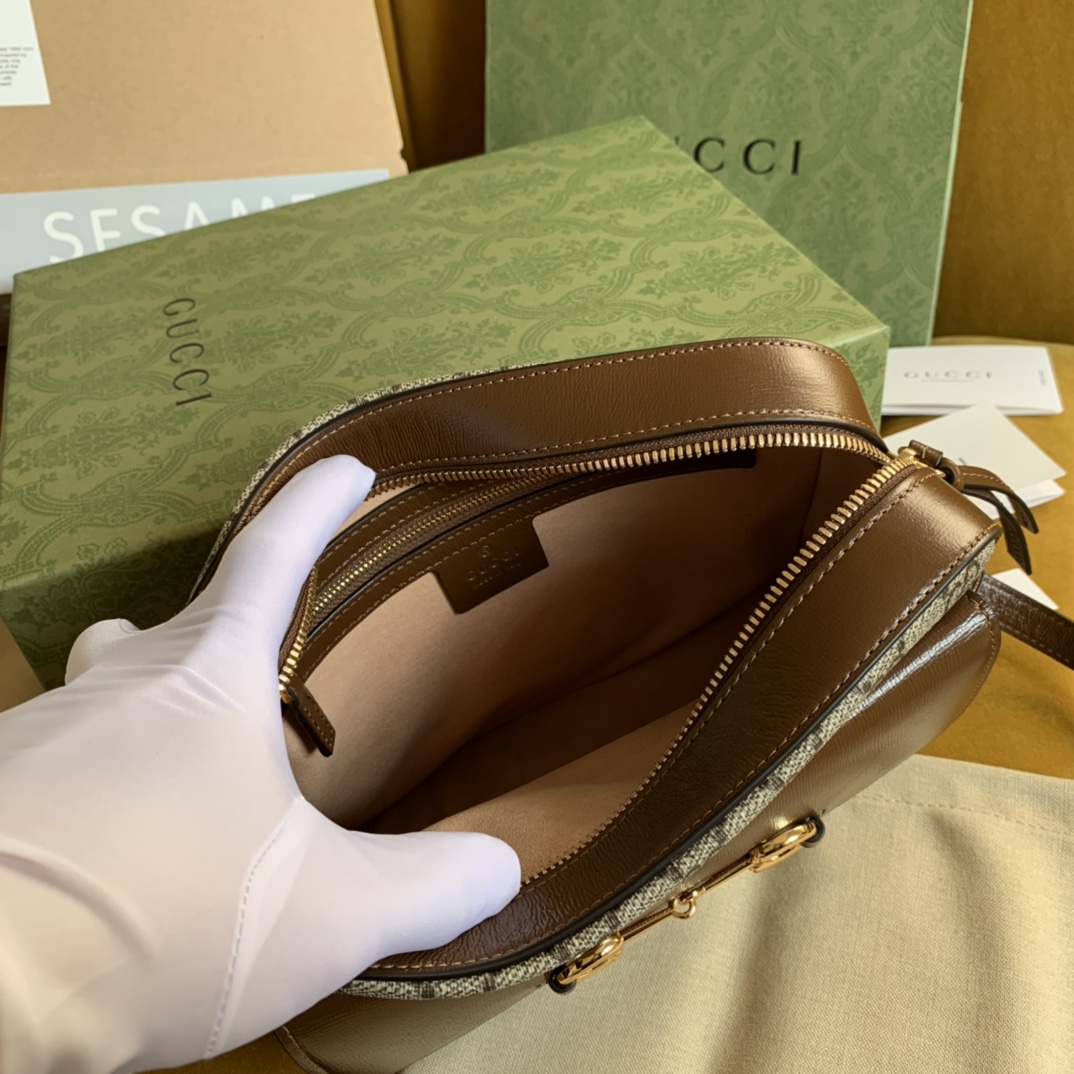 G*u*i horsebit 1955 small shoulder bag