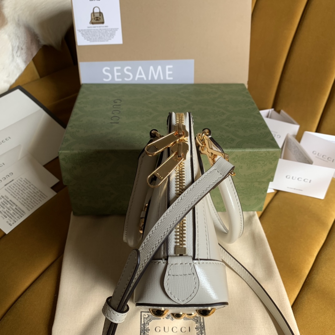 G*u*i horsebit 1955 mini top handle bag