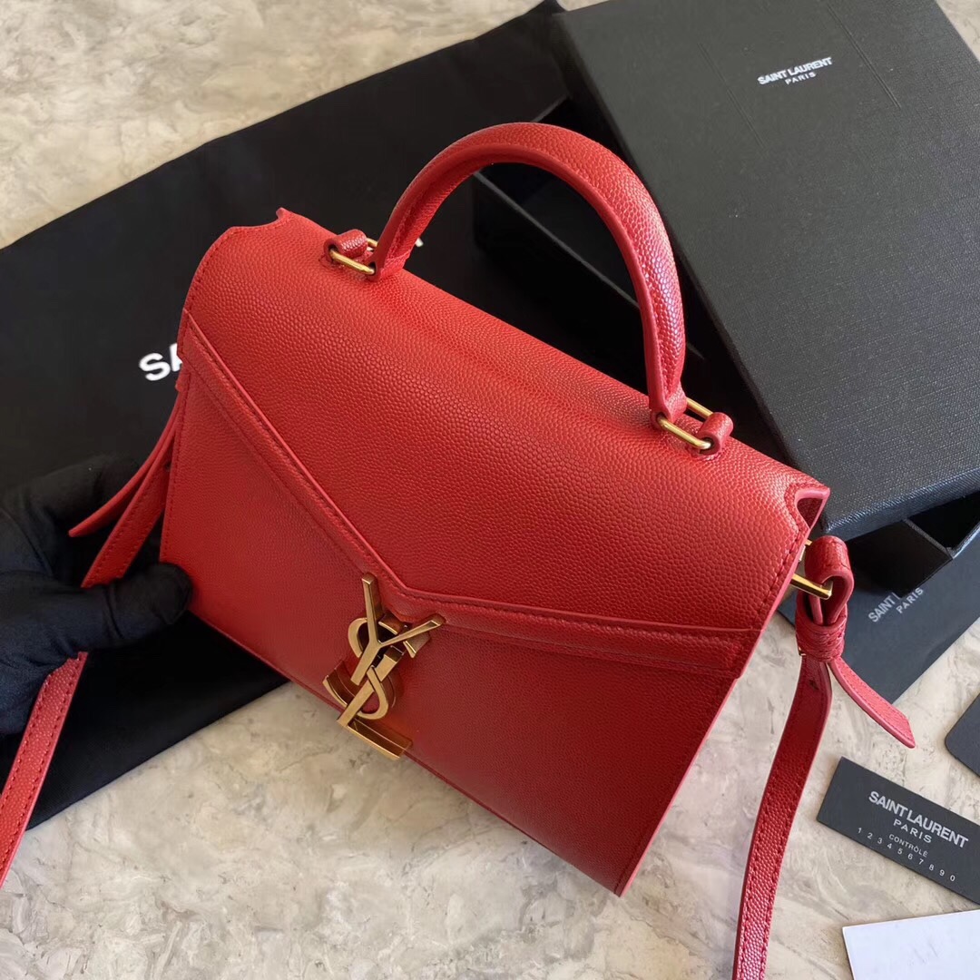 CASSANDRA MONOGRAM CLASP BAG IN MATTE PYTHON