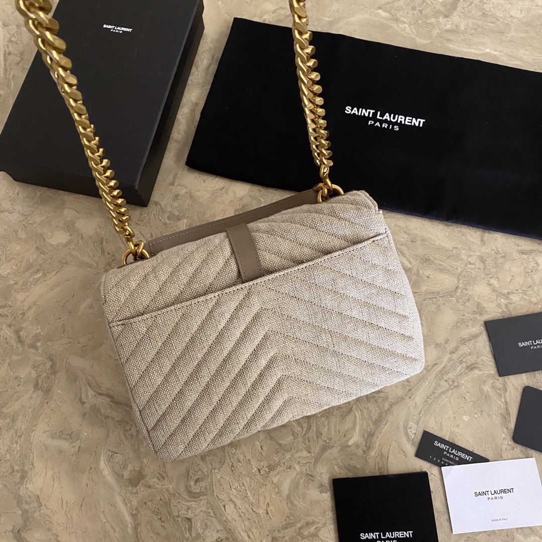 COLLEGE MEDIUM IN QUILTED LEATHER