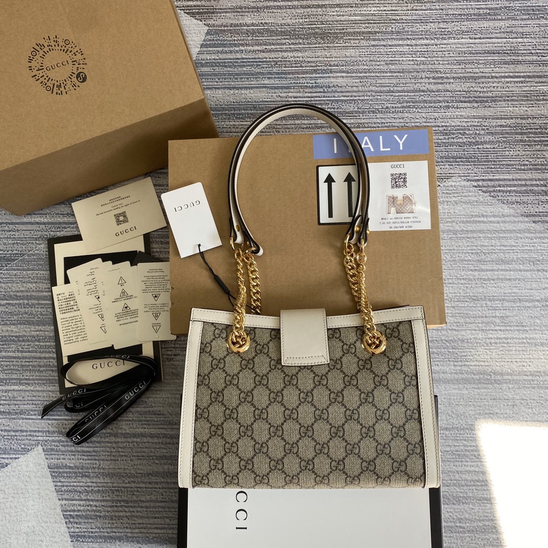 G*u*i padlock small shoulder bag