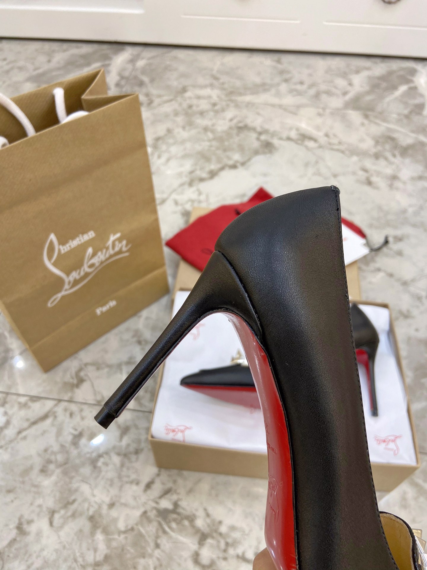 Ch**an louboutin wedges flats