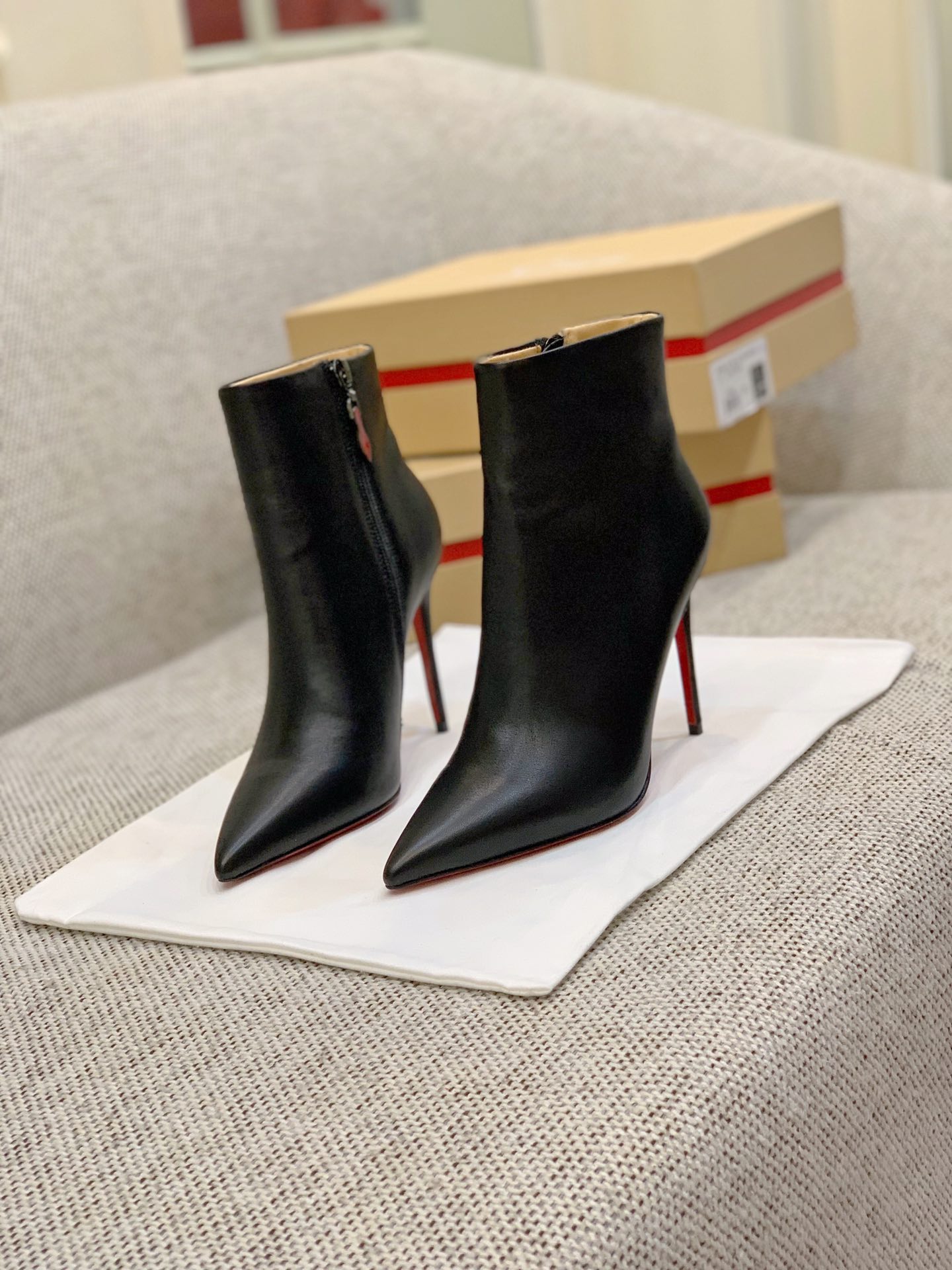 Ch**an louboutin so kate ankle boots