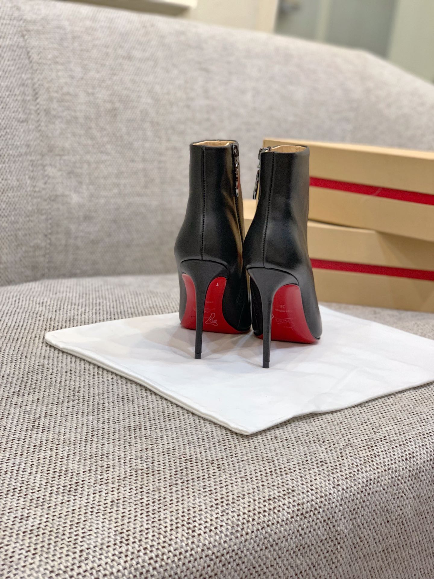 Ch**an louboutin so kate ankle boots