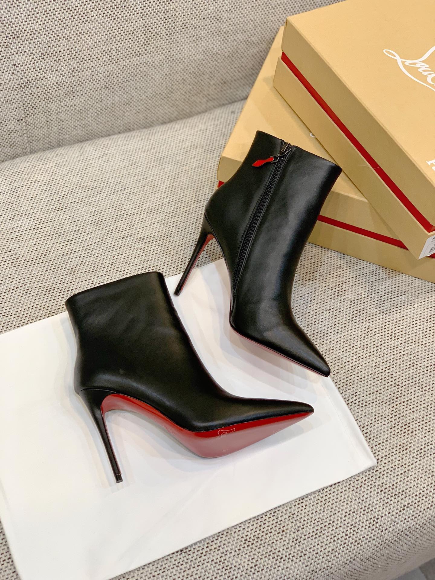Ch**an louboutin so kate ankle boots