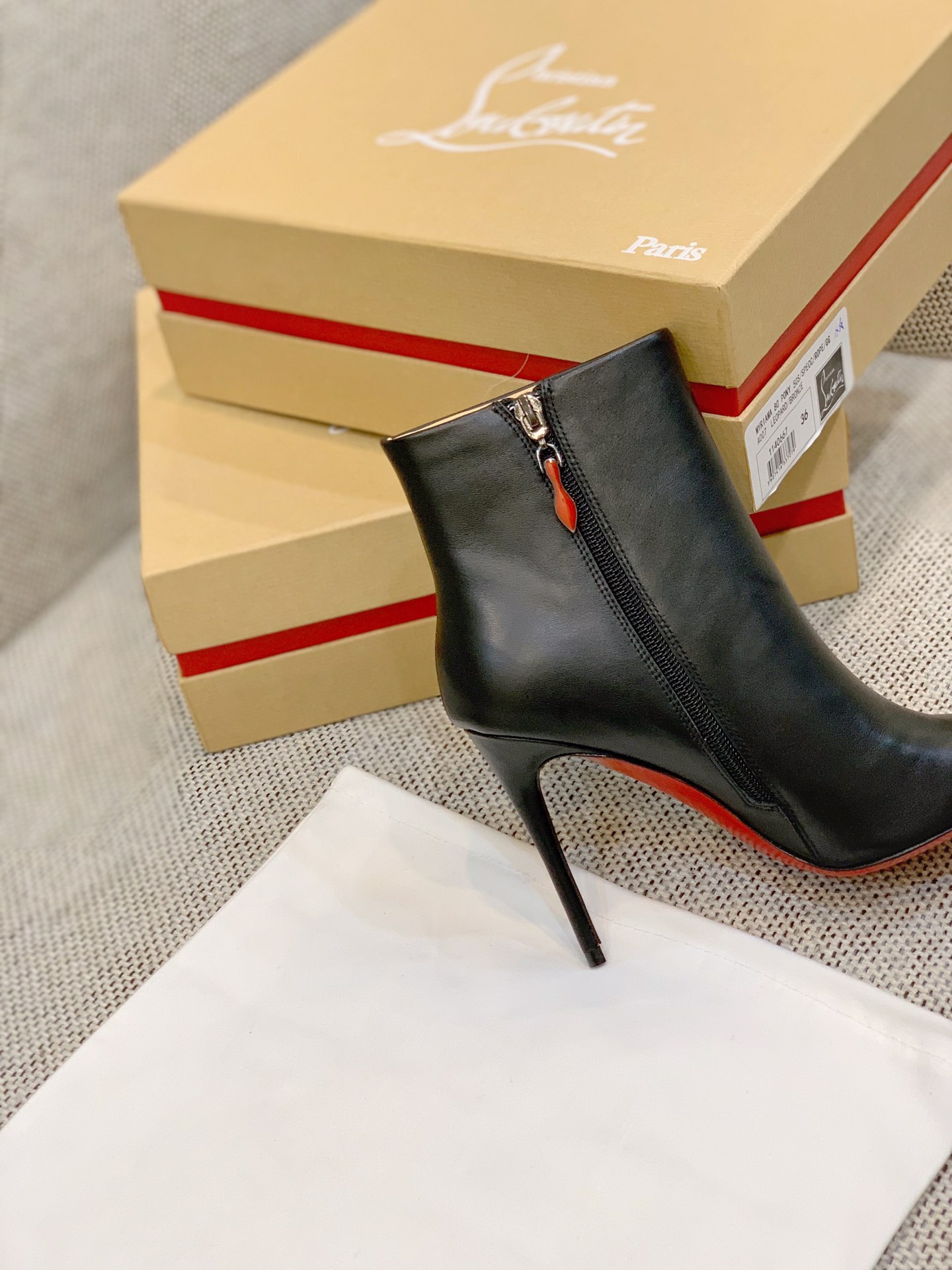 Ch**an louboutin so kate ankle boots