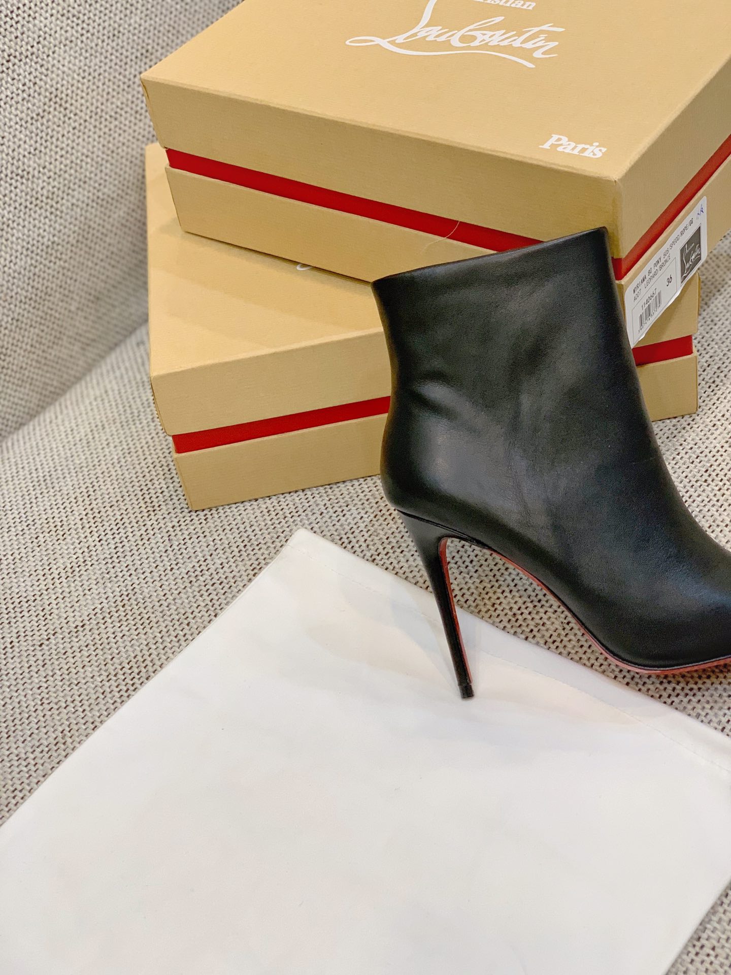 Ch**an louboutin so kate ankle boots