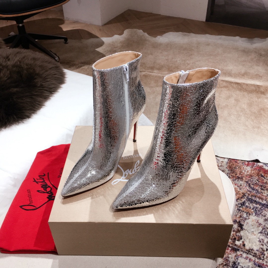 Ch**an louboutin reflection ankle boots