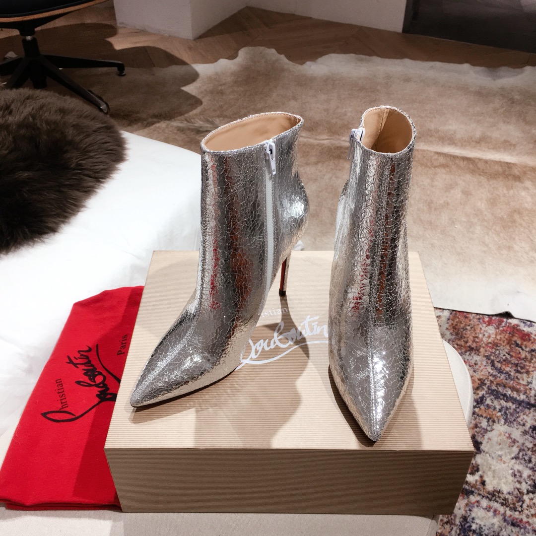 Ch**an louboutin reflection ankle boots