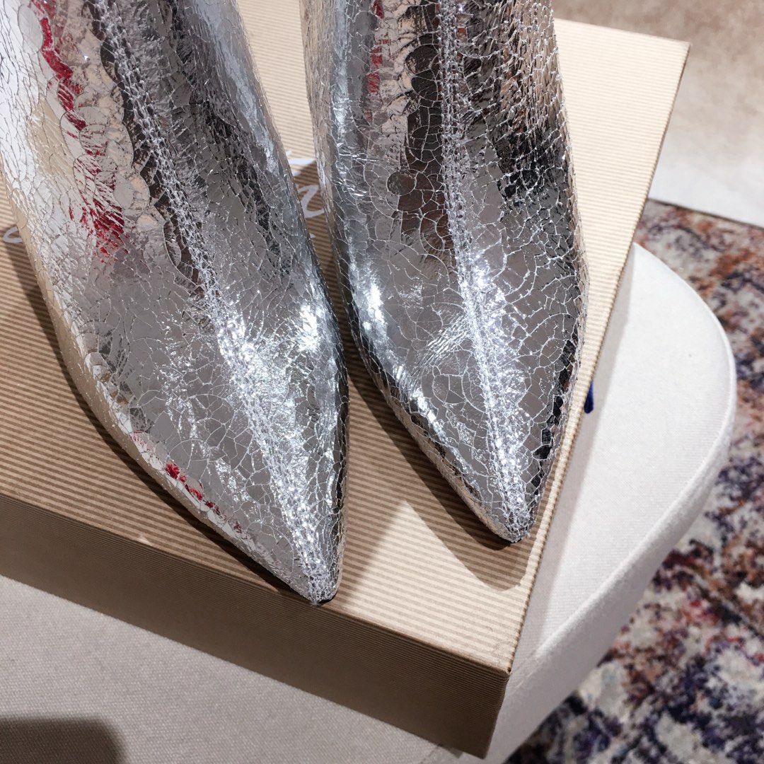 Ch**an louboutin reflection ankle boots