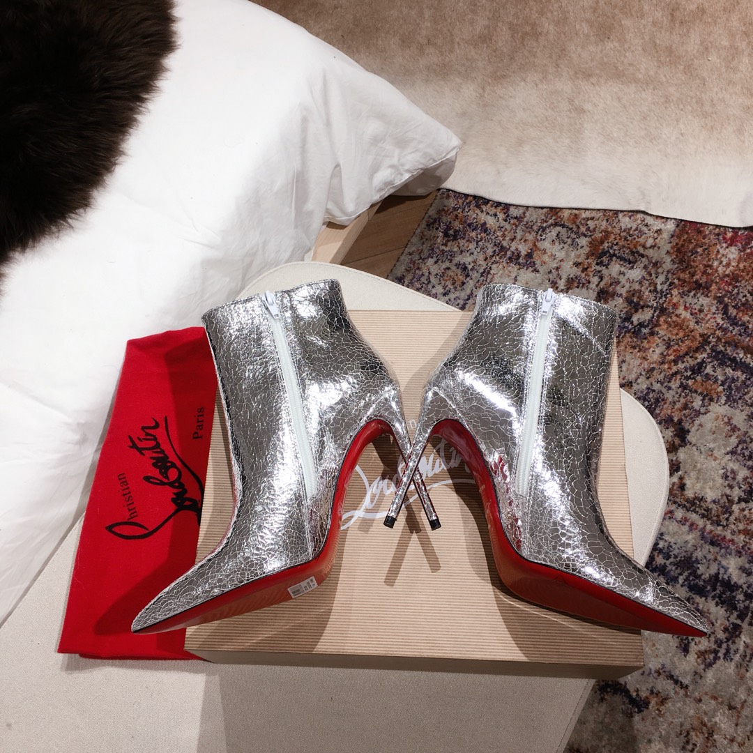 Ch**an louboutin reflection ankle boots
