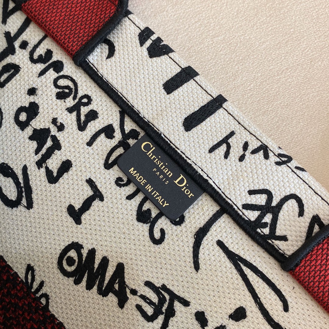 ‘I Love You’ Book Tote – large