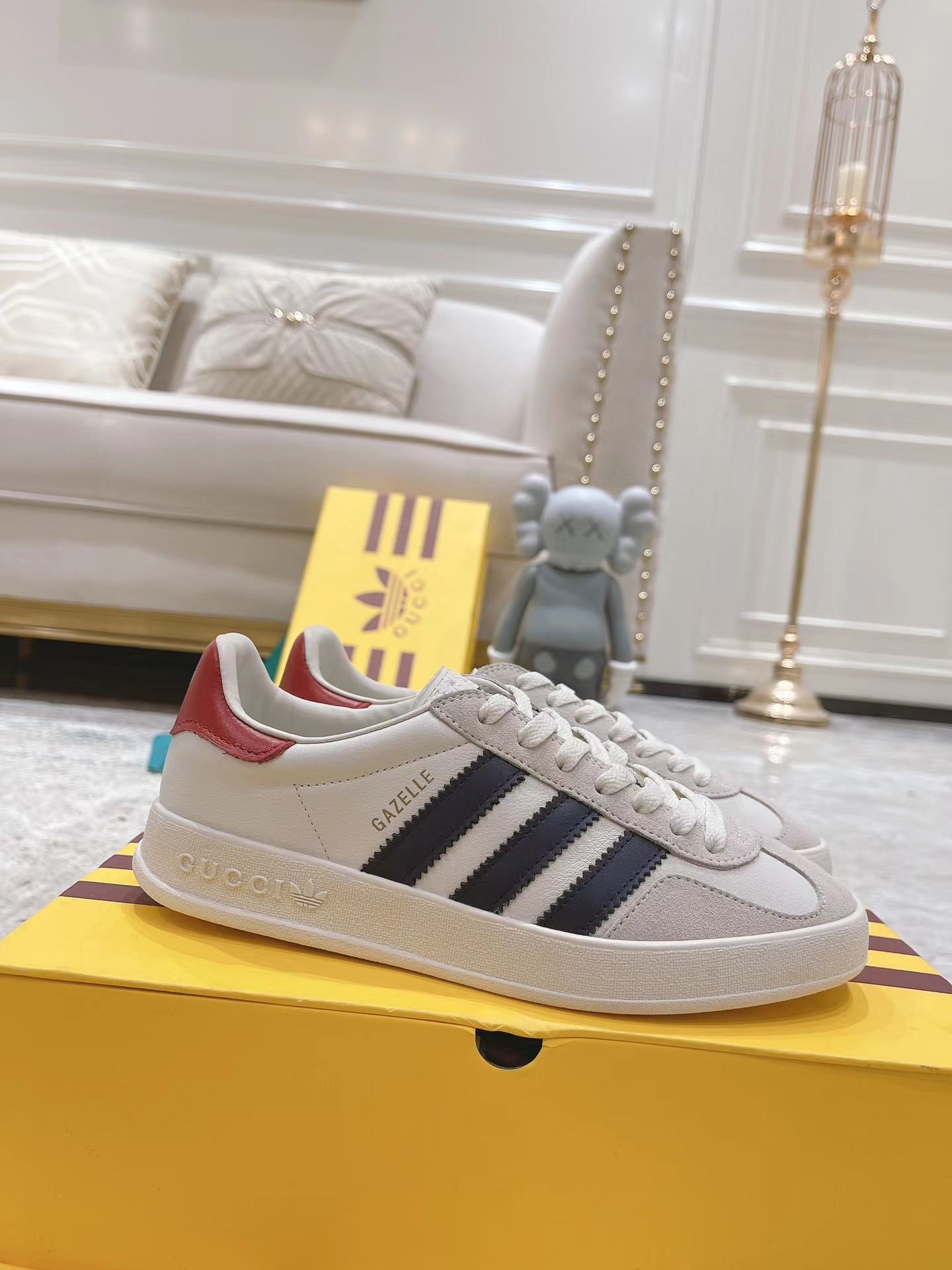 ad*s x G*u*i men’s gazelle sneaker