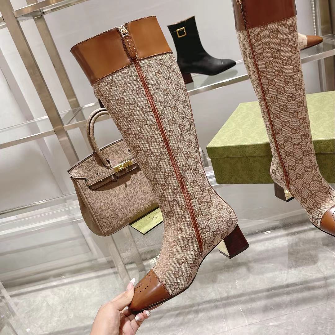 g*u*i beige gg S*p*e boots