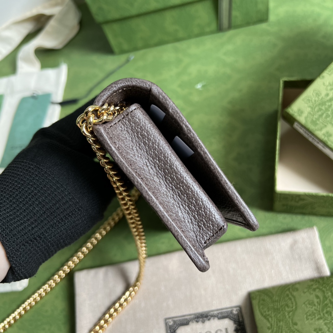 G*u*i horsebit 1955 wallet with chain