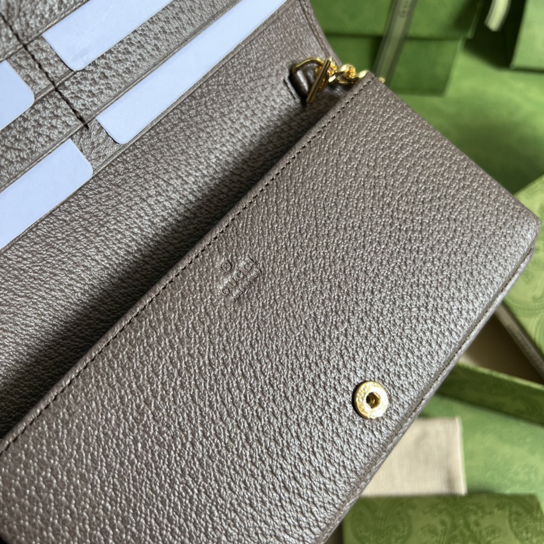 G*u*i horsebit 1955 wallet with chain