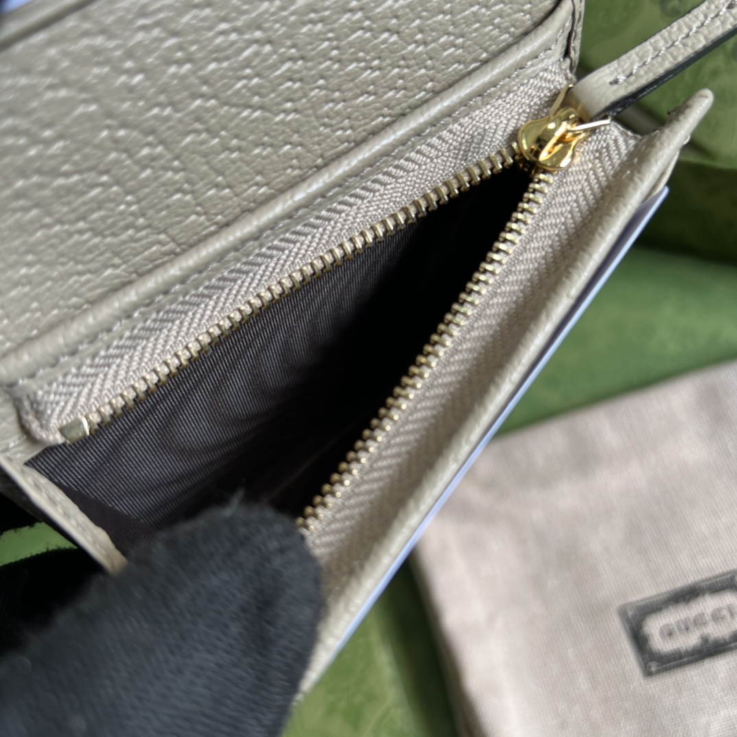 G*u*i horsebit 1955 card case wallet