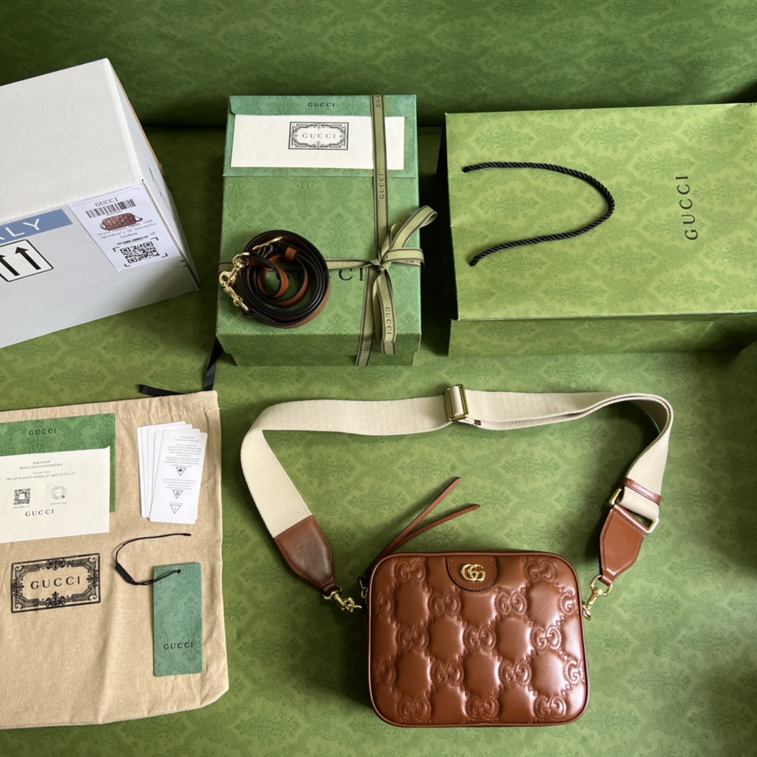 Ophidia GG leather bag