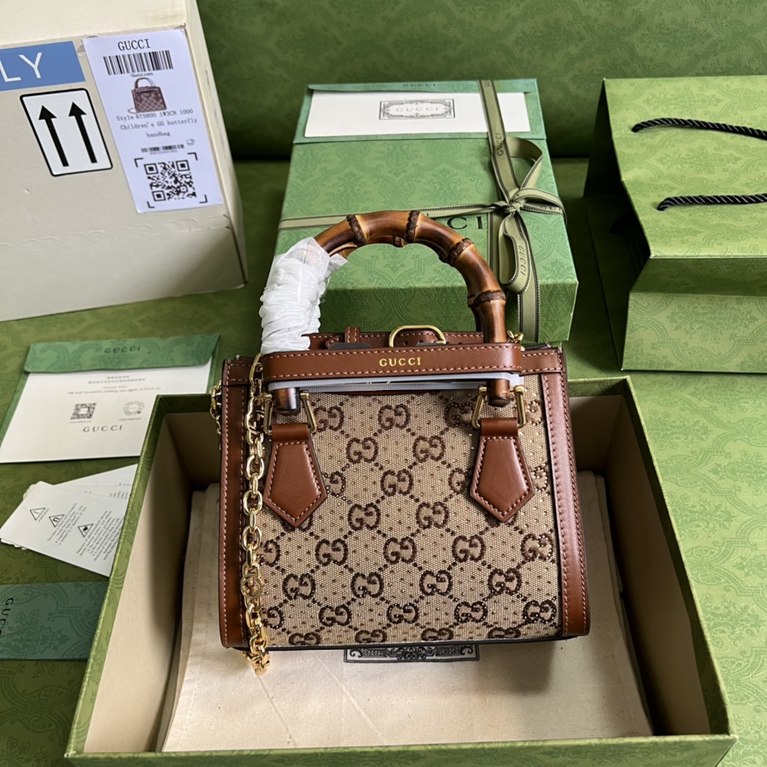 G*u*i diana lizard mini bag