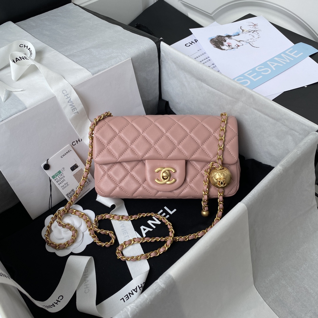 Ch*el mini flap bag